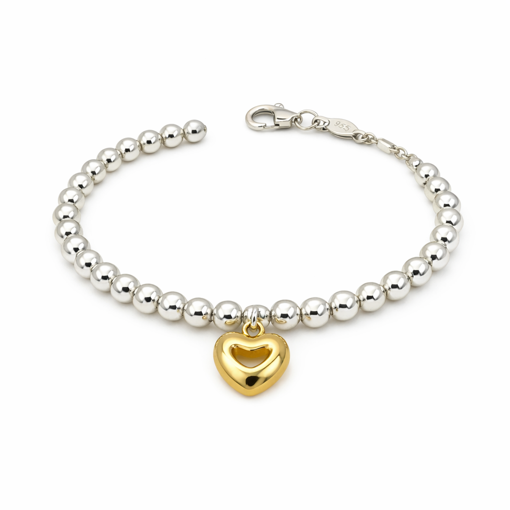 Golden Sweet Heart Bracelet