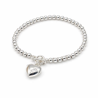 Sweet Heart Beaded Bracelet