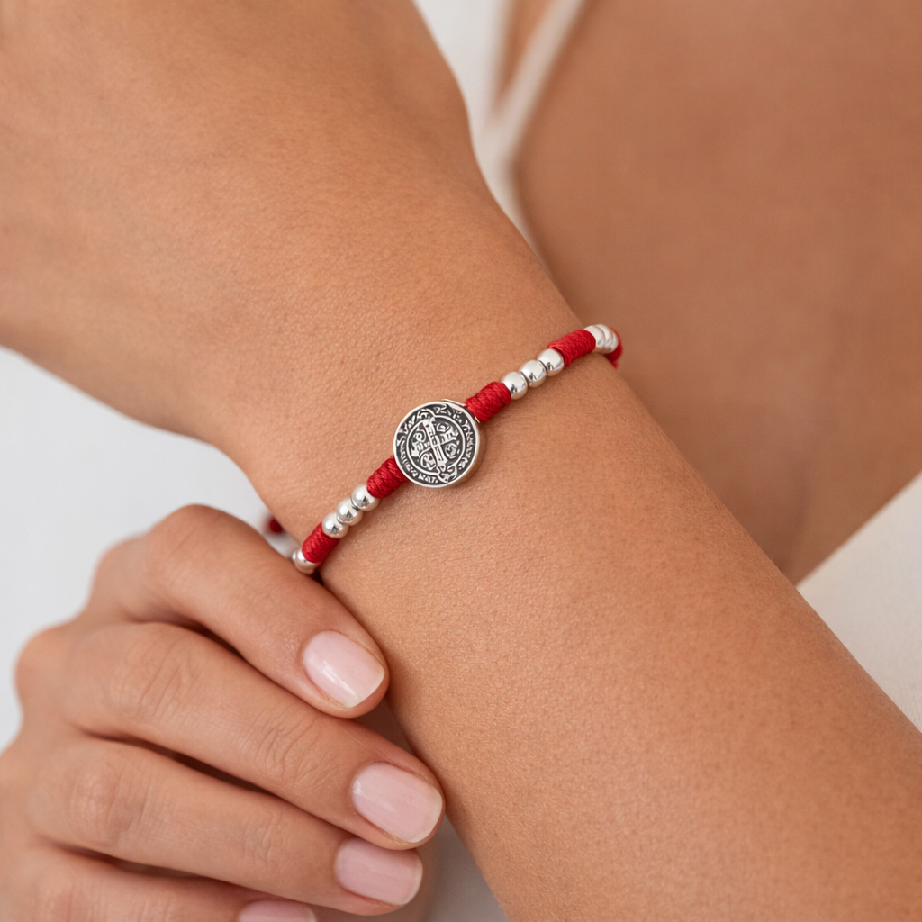 Saint Benedict Thread Bracelet, Religious-Protection