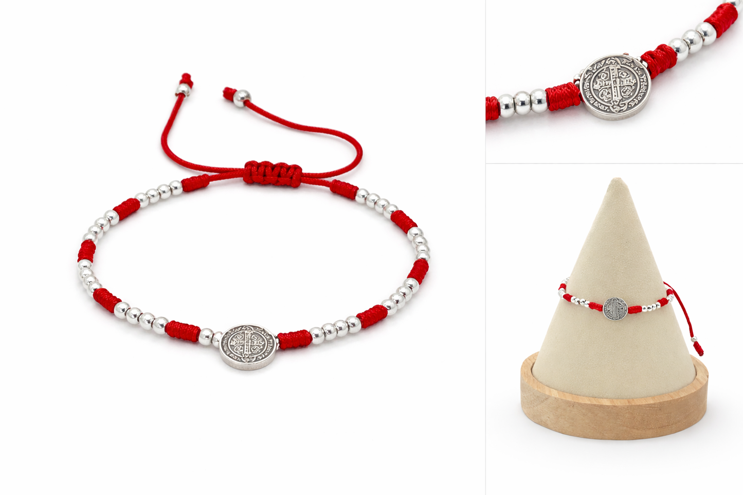 Saint Benedict Thread Bracelet, Religious-Protection