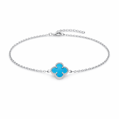 Blue Clover Brazalet