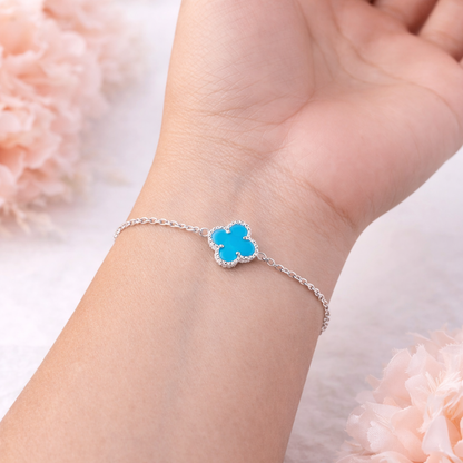 Blue Clover Brazalet