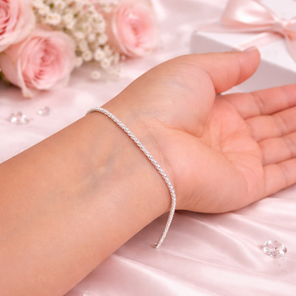 Sunshine Bracelet Sterling Silver 925 7”