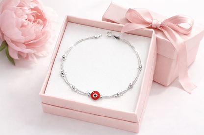 Evil Eye Protection Bracelet – Silver 925