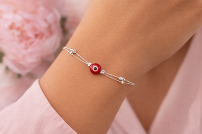 Evil Eye Protection Bracelet – Silver 925