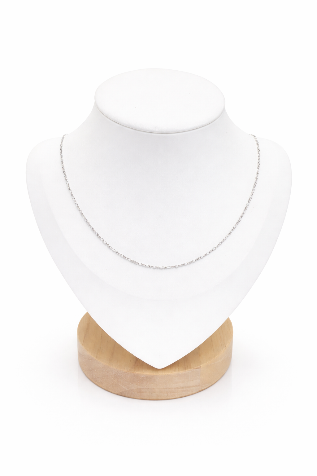 Figaro Chain Necklace Sterling Silver 925