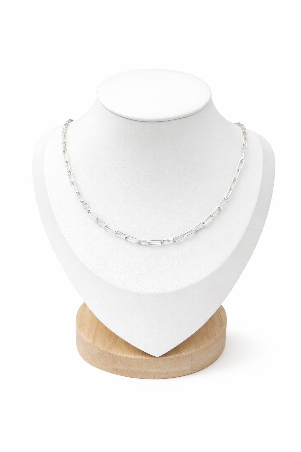 Paperclip Chain ll (2mm)Necklace Sterling Silver 925