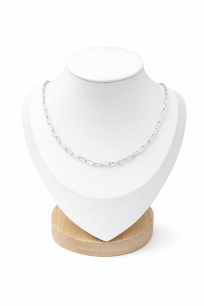 Paperclip Chain ll (2mm)Necklace Sterling Silver 925