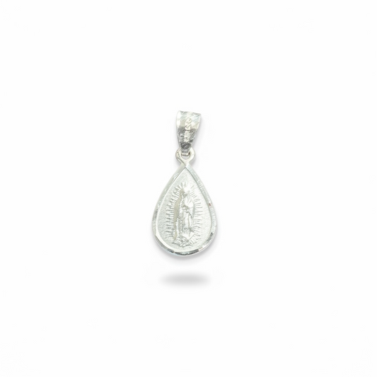Our Lady of Guadalupe small Pendant Sterling Silver 925-0.9”