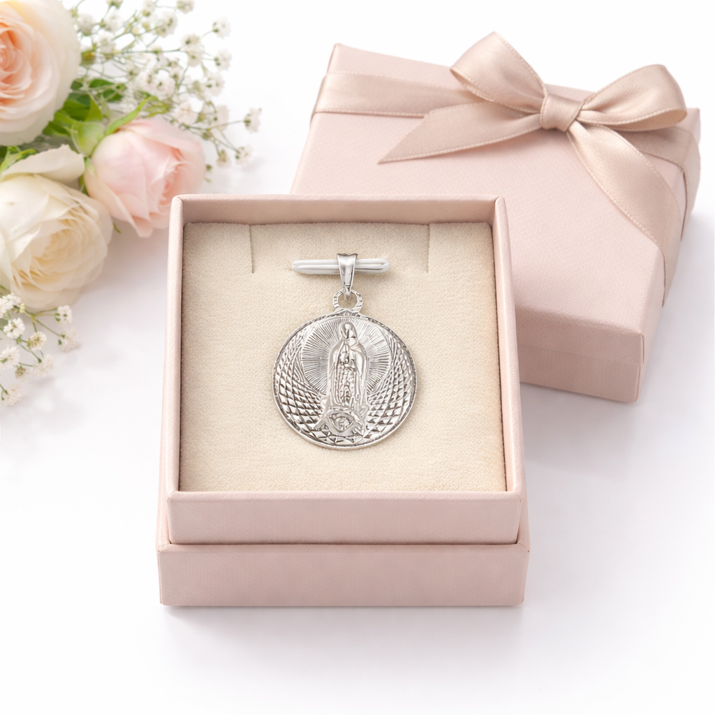 Virgin Pendant- Sterling Silver 925 - 1”
