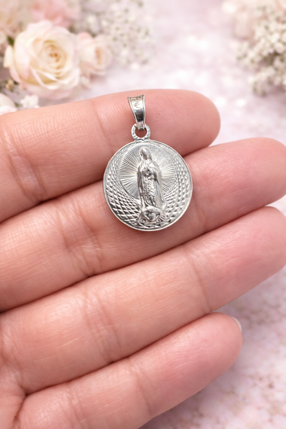 Virgin Pendant- Sterling Silver 925 - 1”