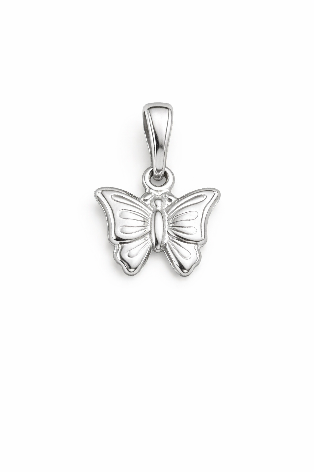 Bella Butterfly Pendant 925 Sterling Silver-o.75”