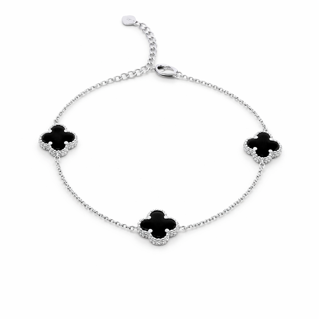 Baby Clover Bracelet 925 Sterling Silver