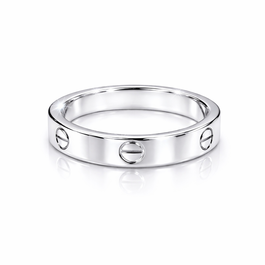 Luna Band   Ring 925 Sterling Silver