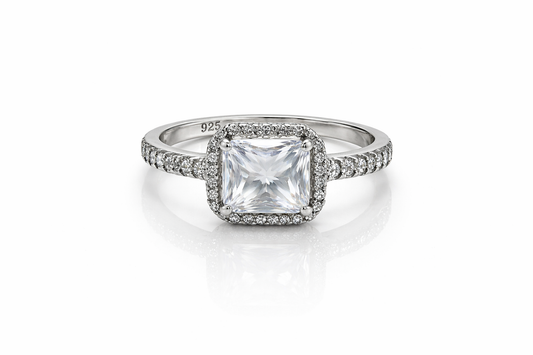 Carmen Ring with CZ 925 Sterling silver
