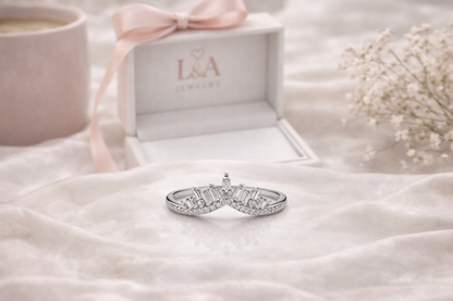 Royal Crown Ring – Sterling Silver 925