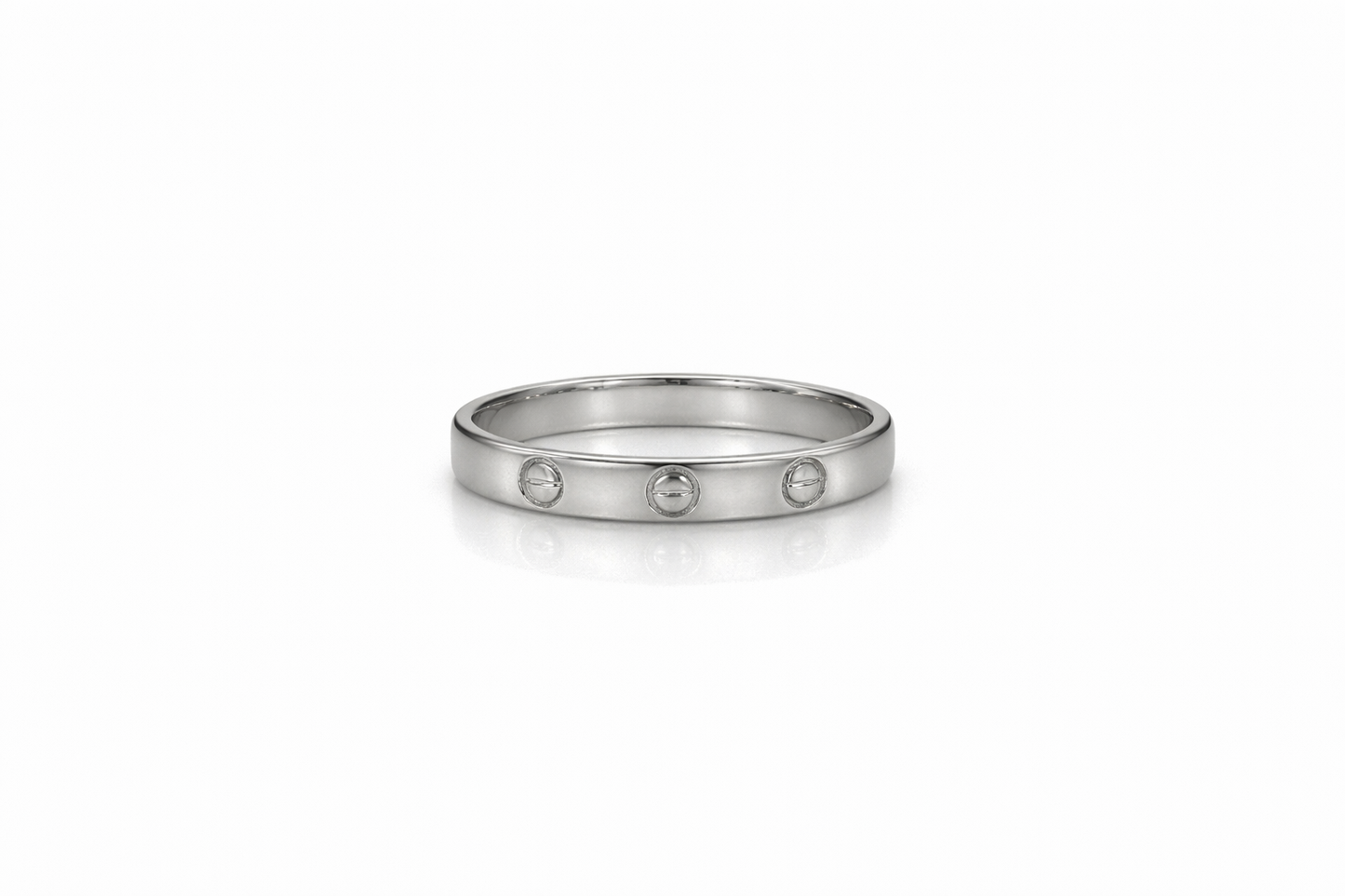 Classic Love Band 925 Sterling Silver