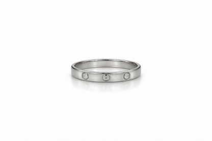 Classic Love Band 925 Sterling Silver