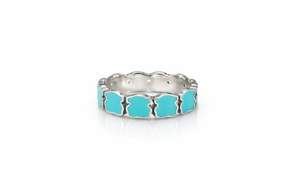 Teddy Bear Ring 925 Sterling Silver