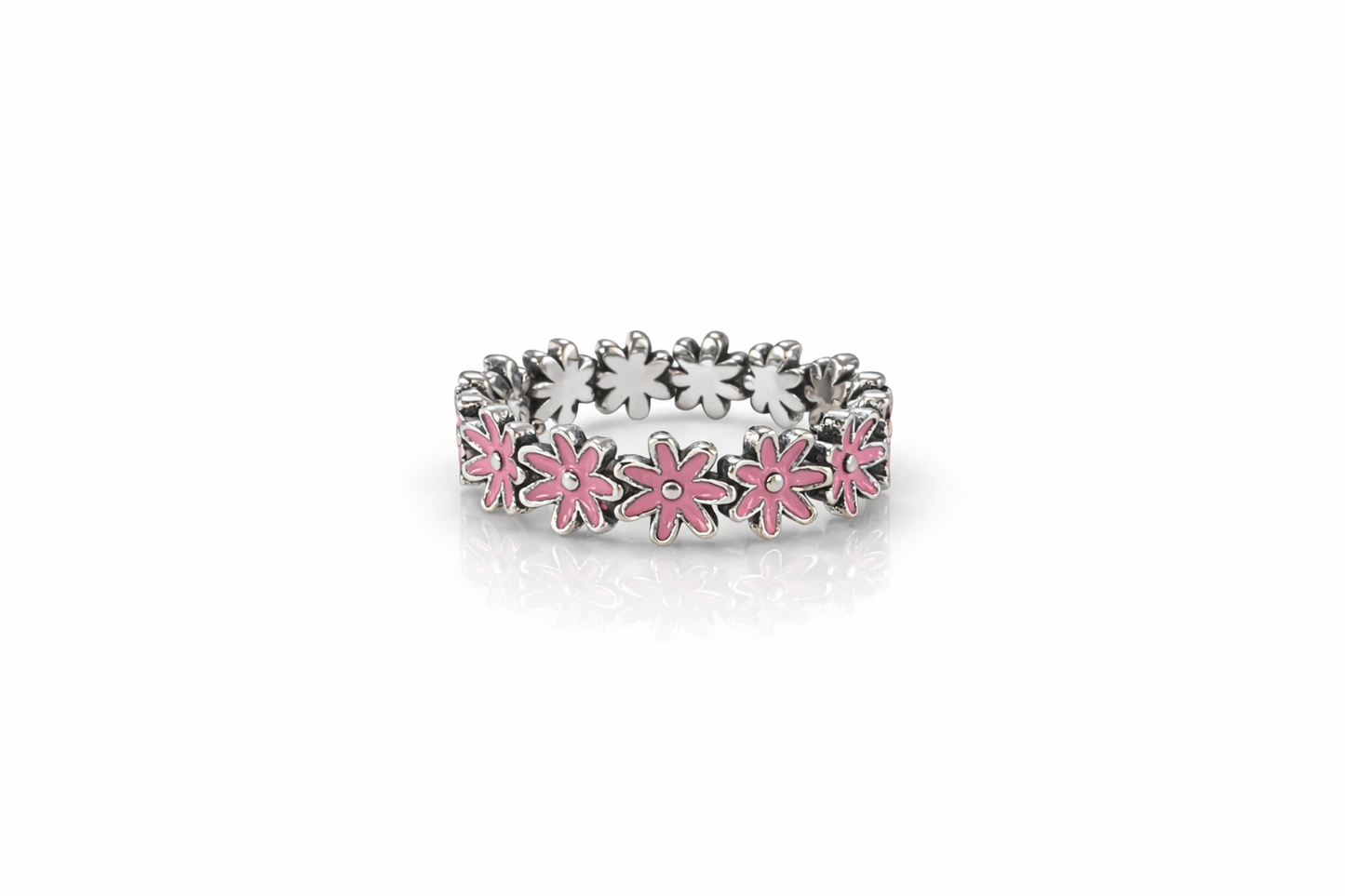 Daisy Ring 925 Sterling Silver