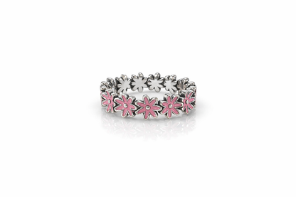 Daisy Ring 925 Sterling Silver