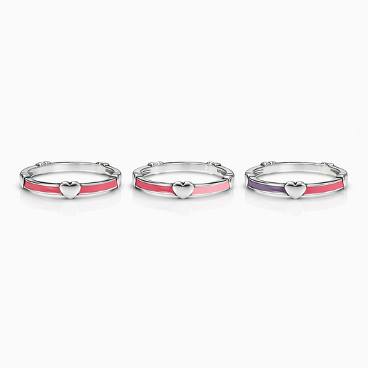 Rainbow  Ring 925 Sterling Silver