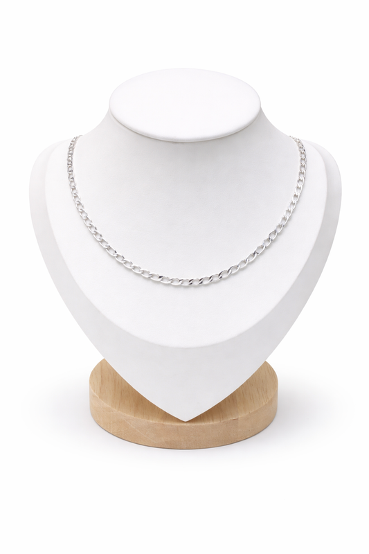 Chain Necklace Sterling Silver 925 - 26 inch