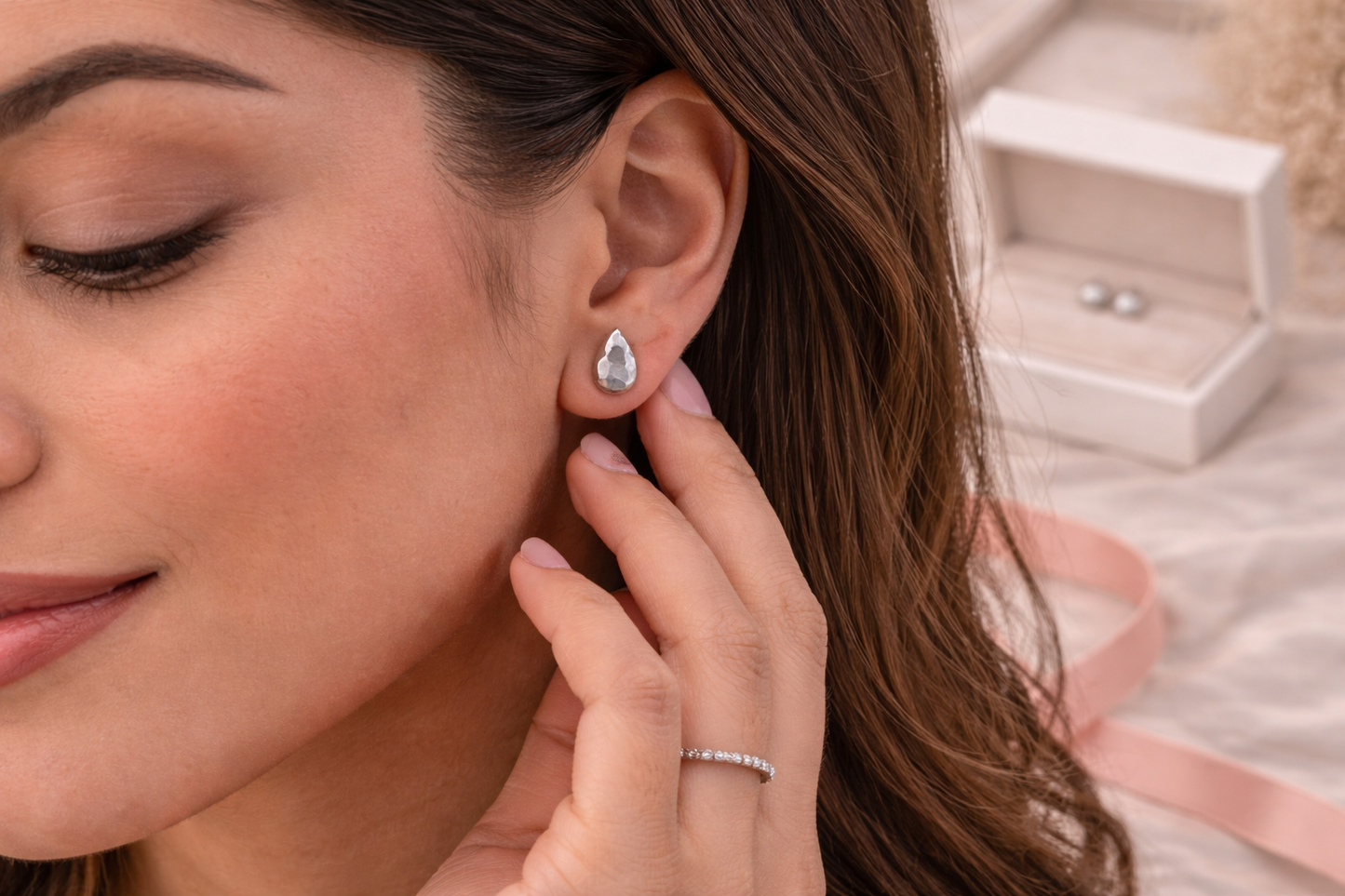 Brenda Stud Earring Sterling Silver 925