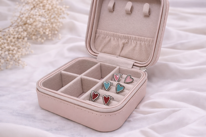 Heart Stud Earring Sterling Silver 925