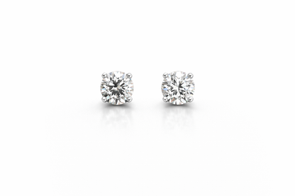 Alba Stud Earrings With Zc Sterling Silver