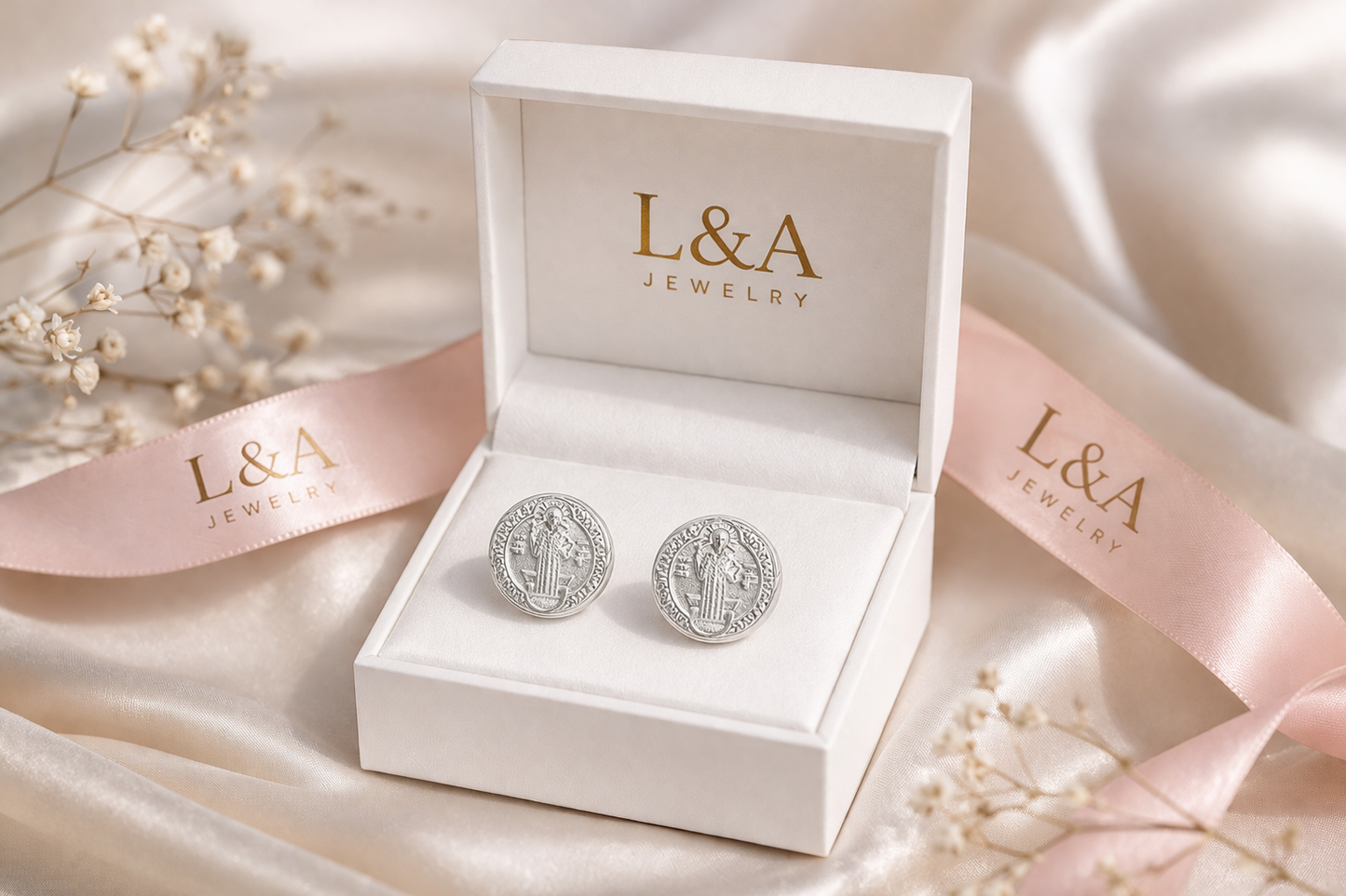 San Benito Stud Earrings Sterling Silver 925