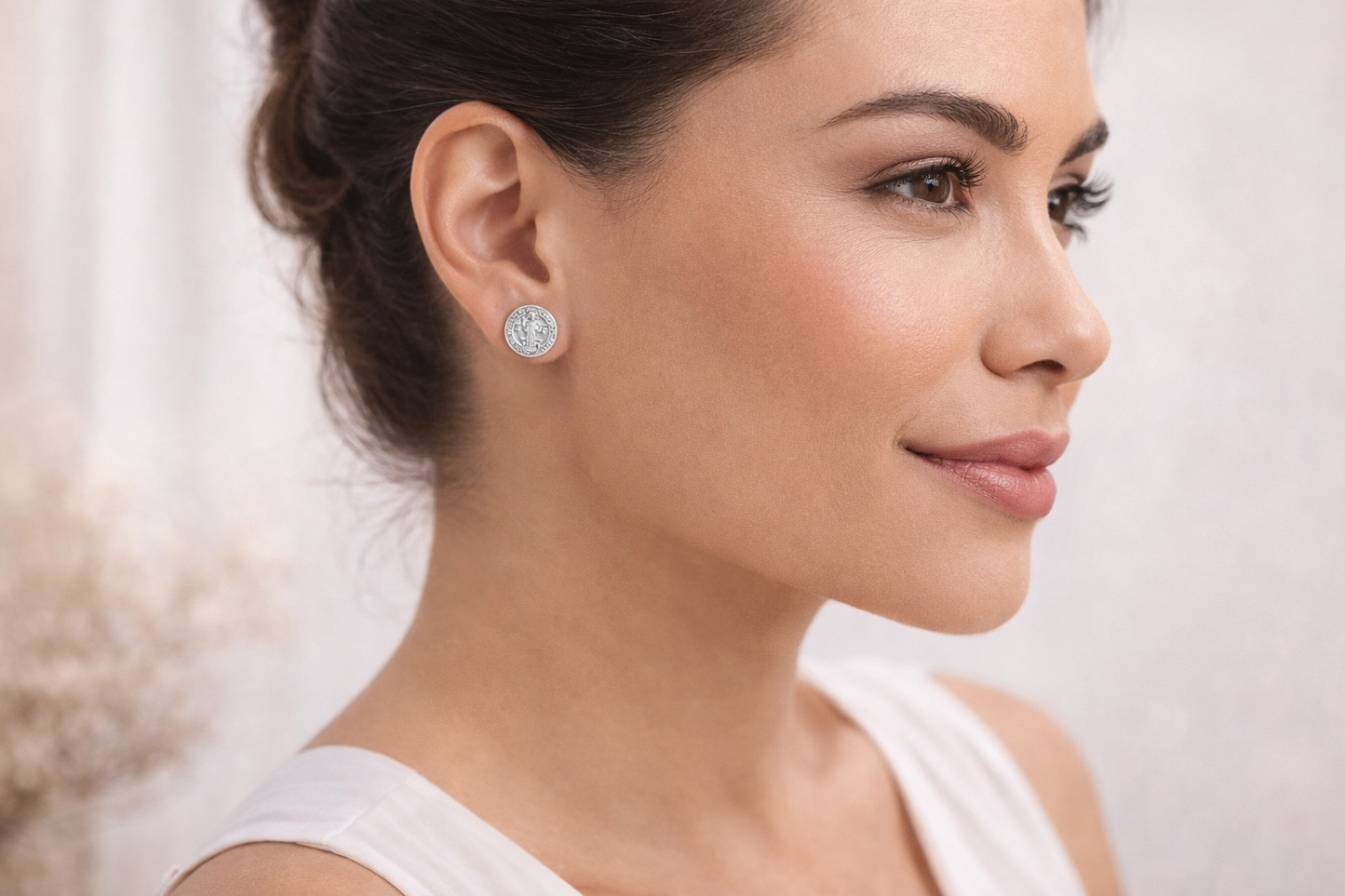San Benito Stud Earrings Sterling Silver 925