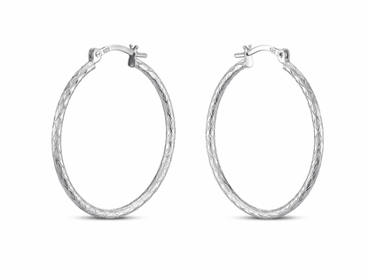 Lily Hoop Earrings  Available in S,M,L and XL