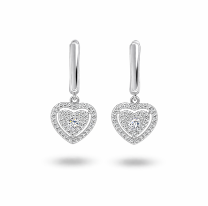 Camila Hoop Earrings  With Zc Sterling Silver 925