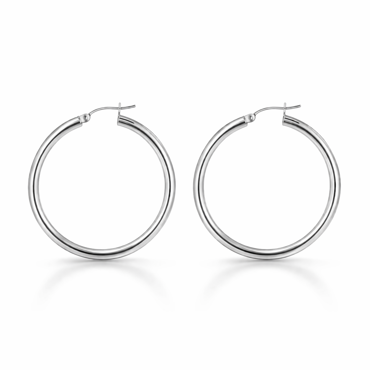 Hera Hoop Earrings  Sterling Silver 925