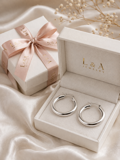 Ada Hoops Earrings Tube