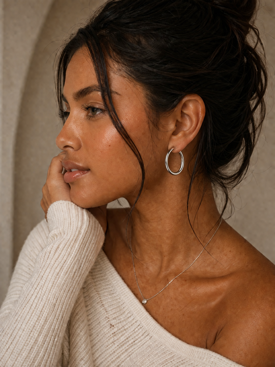 Ada Hoops Earrings Tube