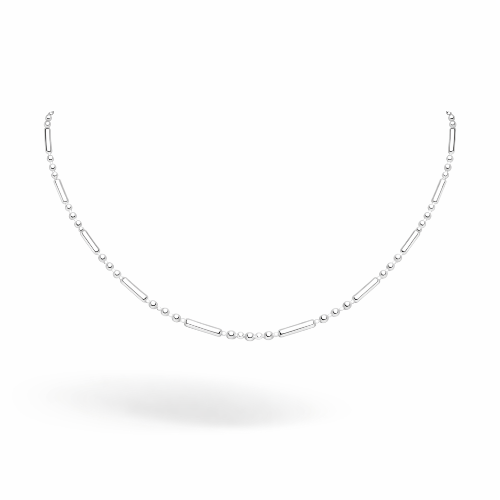 Punto y Coma Chain Necklace Sterling Silver 925