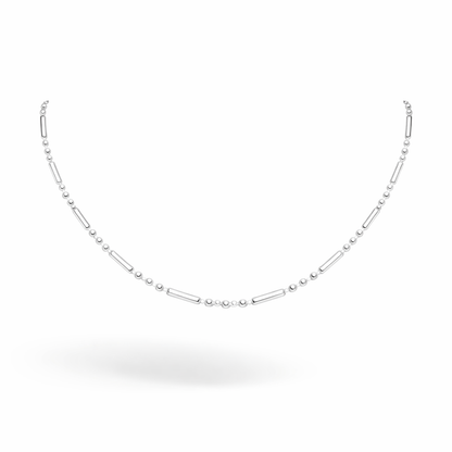 Punto y Coma Chain Necklace Sterling Silver 925