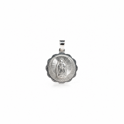 Our Lady of Guadalupe Medallion – 1 Inch | Sterling Silver 925