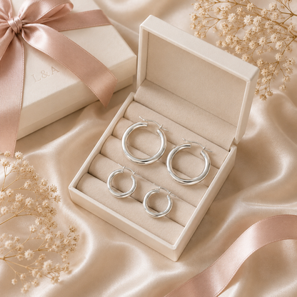 Ada Hoops Earrings Tube