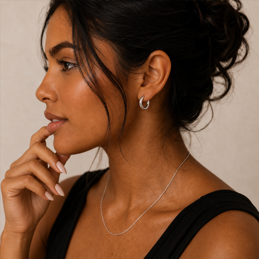 Ada Hoops Earrings Tube
