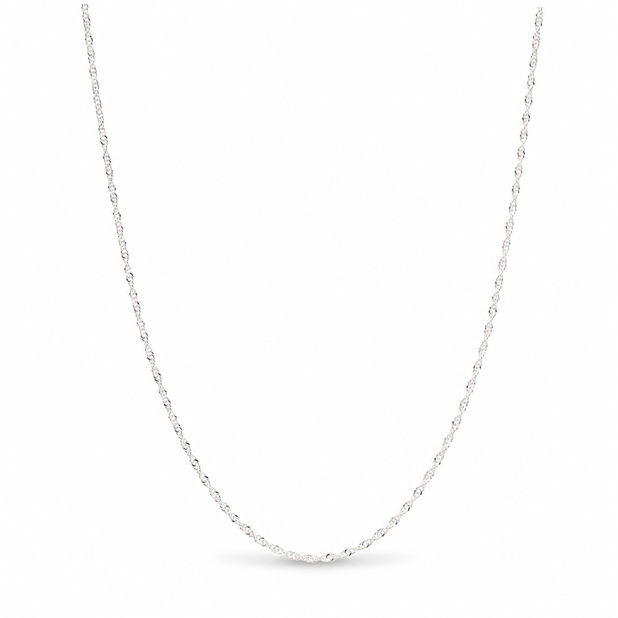 Torzalito Sterling Silver 925 -16” ,18” and 20” Chain Twist