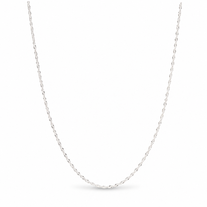 Torzalito Sterling Silver 925 -16” ,18” and 20” Chain Twist