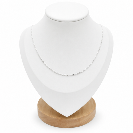 Torzalito Sterling Silver 925 -16” ,18” and 20” Chain Twist