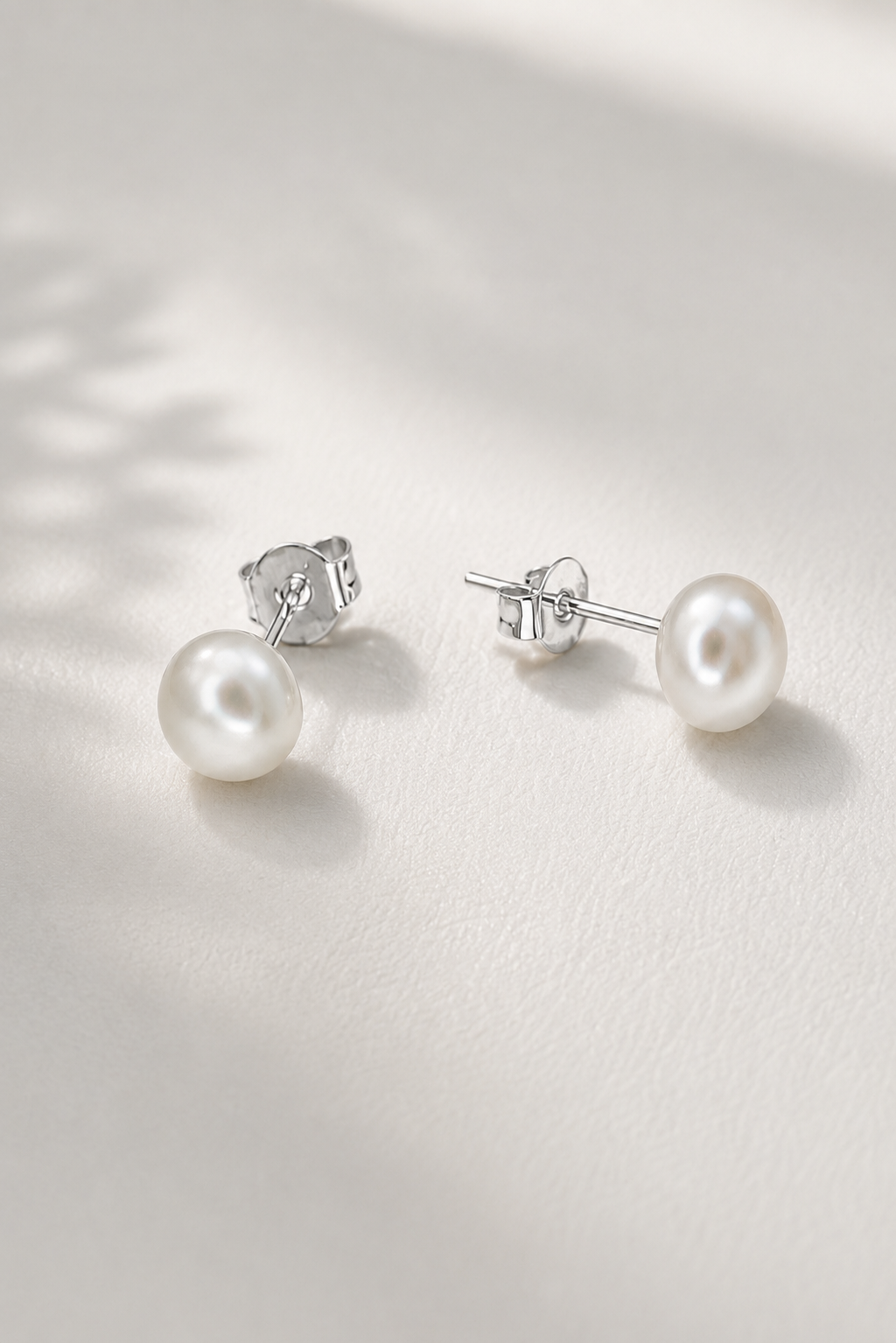 Perla Stud Earring Sterling Silver 925