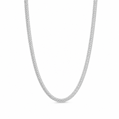 Valerie Necklace Sterling Silver 925 19 inch -3mm