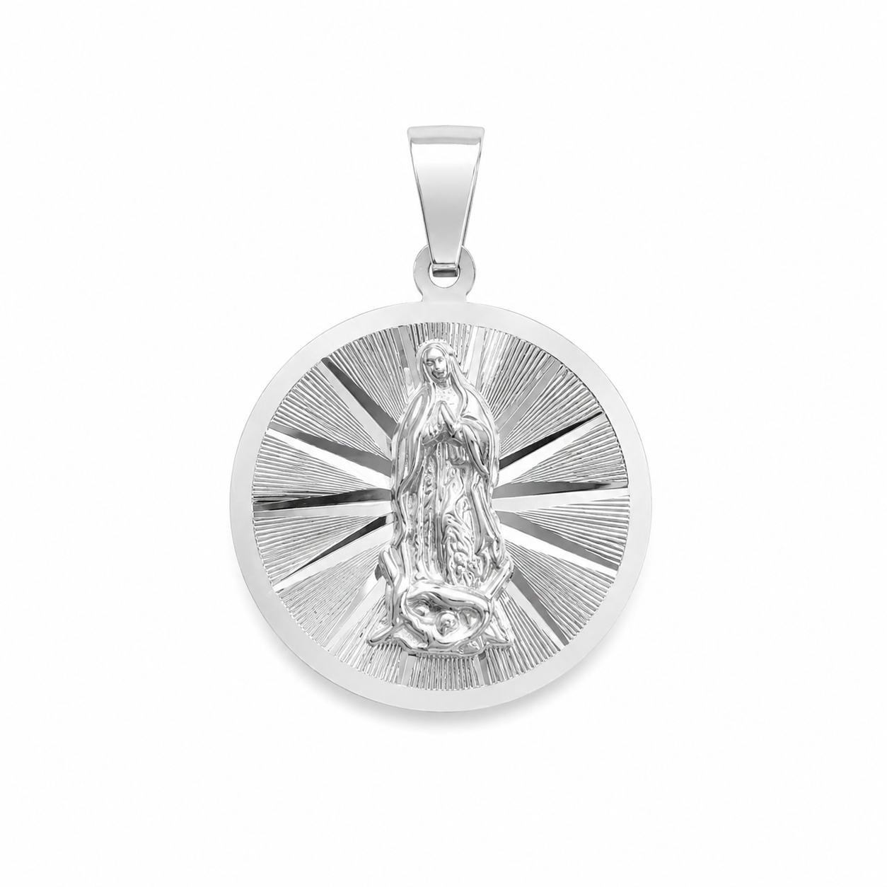 Guadalupe Radiance Pendant 925 Sterling Silver -32 mm
