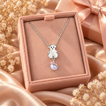 Teddy Aurora Necklace 925 Sterling Silver - 20mm