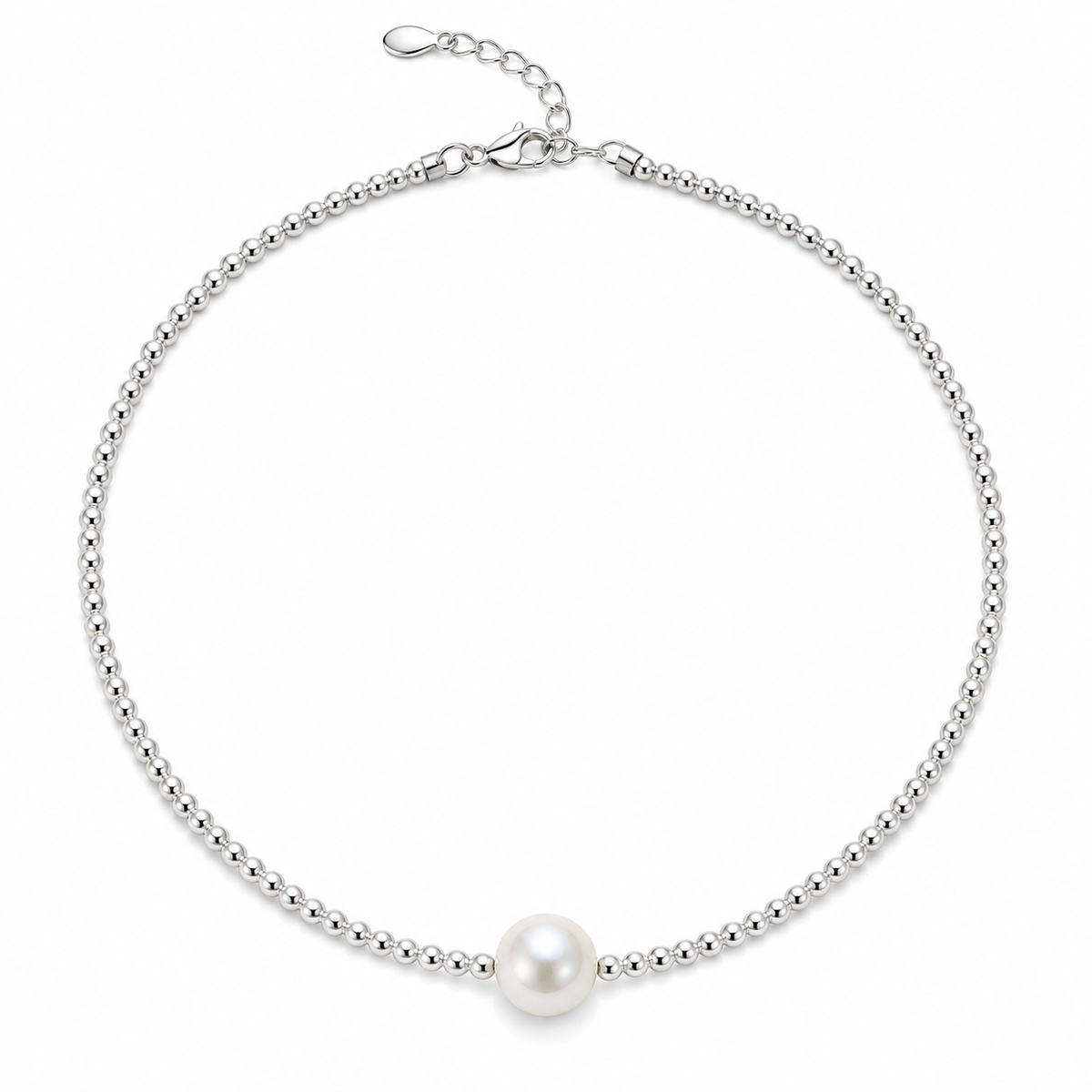 Radiant Pearl Bracelet | 925 Sterling Silver - 8”